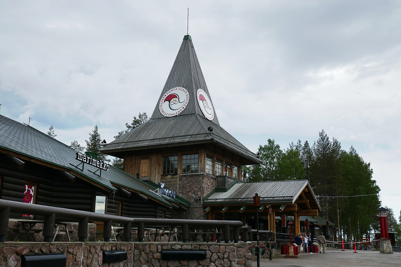 Santa Claus Village in Rovaniemi, tourist attraction