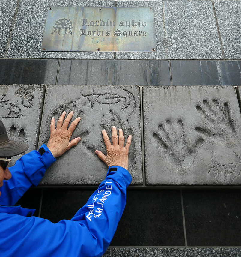 Lordi's Square (Finnish rock group winning the 2006 Eurovision Song Contest)