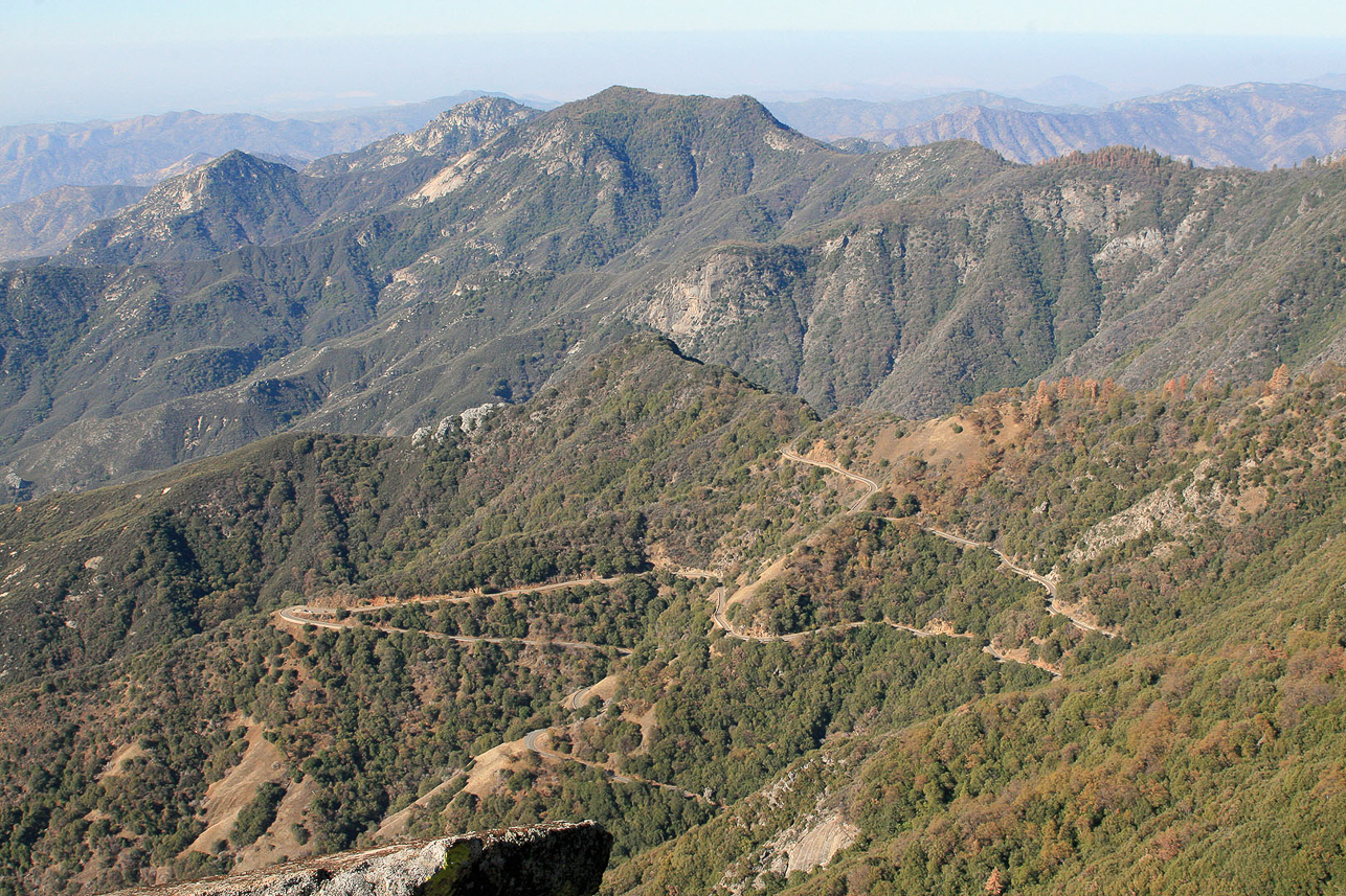 View from Moro rock