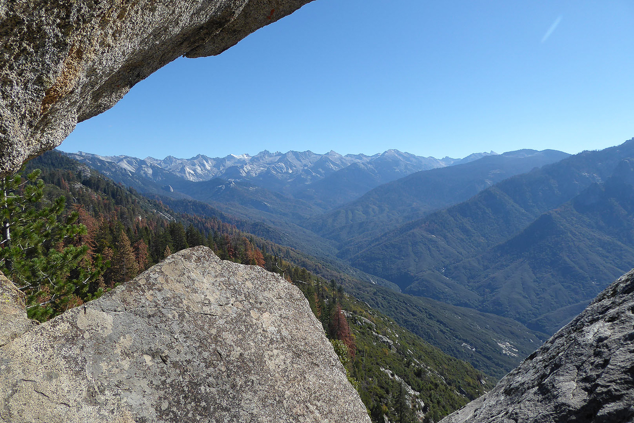 View from Moro rock