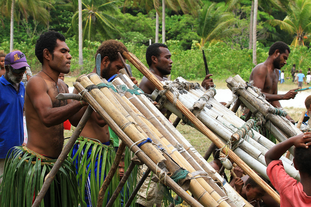 Wooden orchestra, impressive sound