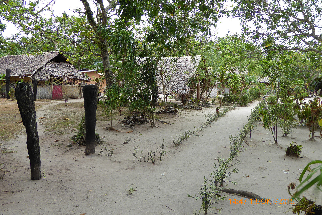 Village organized in streets