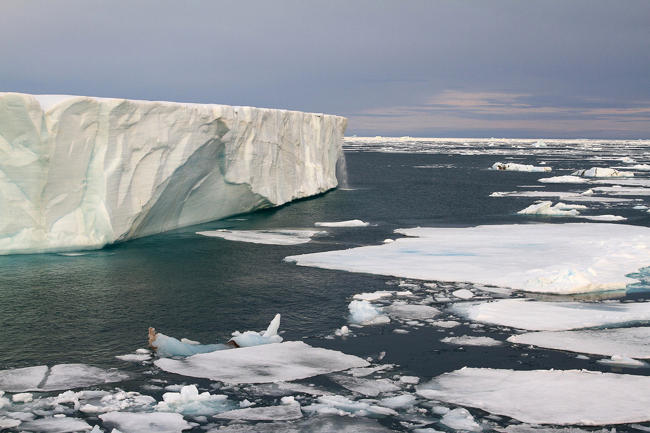 The pack ice starts here (no way to Vitön)