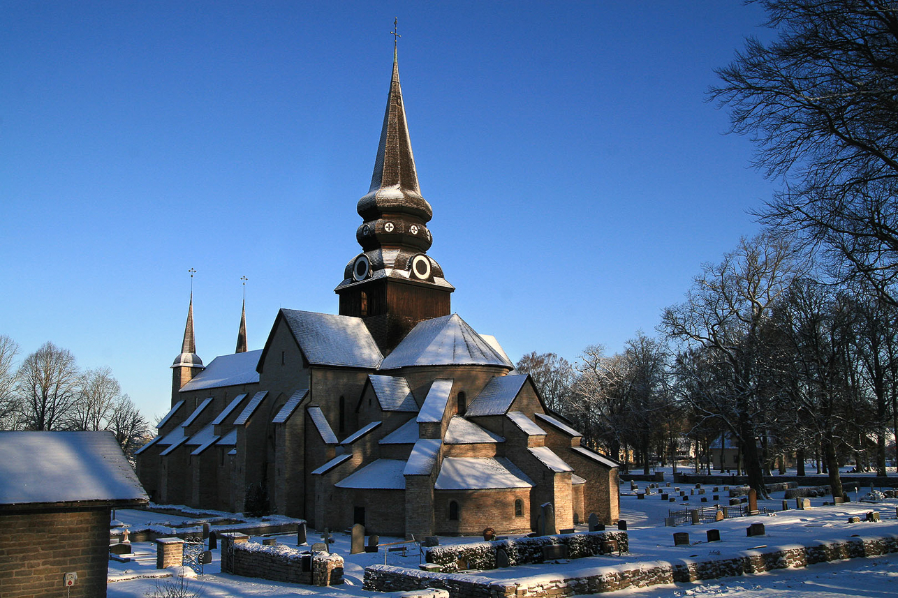 Varnhem church and abbey ruins