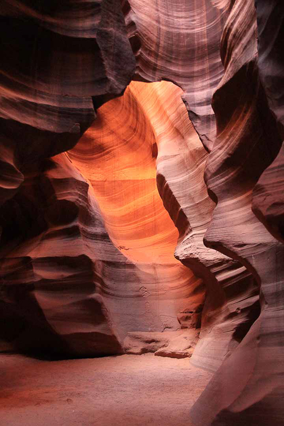 Antelope Upper Canyon (but nos snumbeam today)