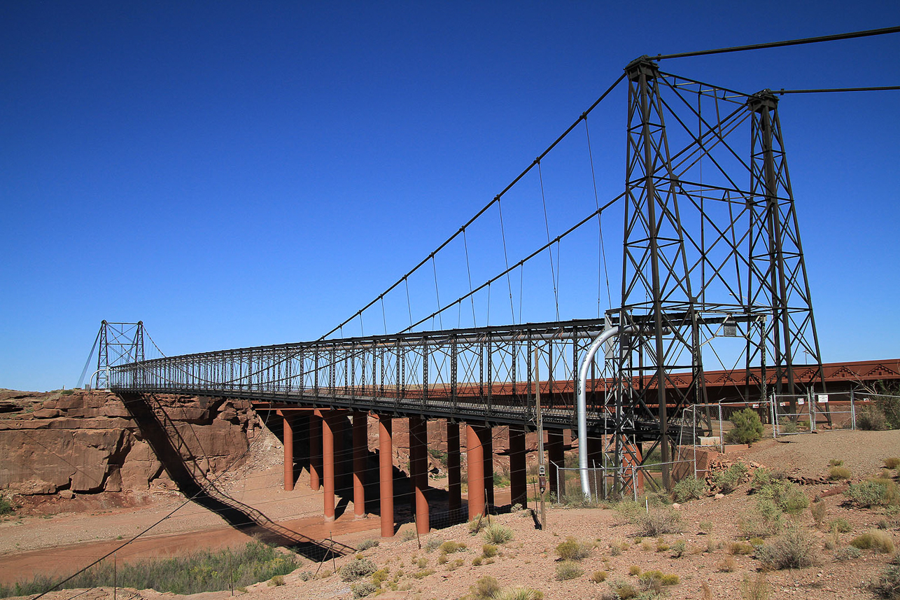 Valentine's old bridge in Cameron