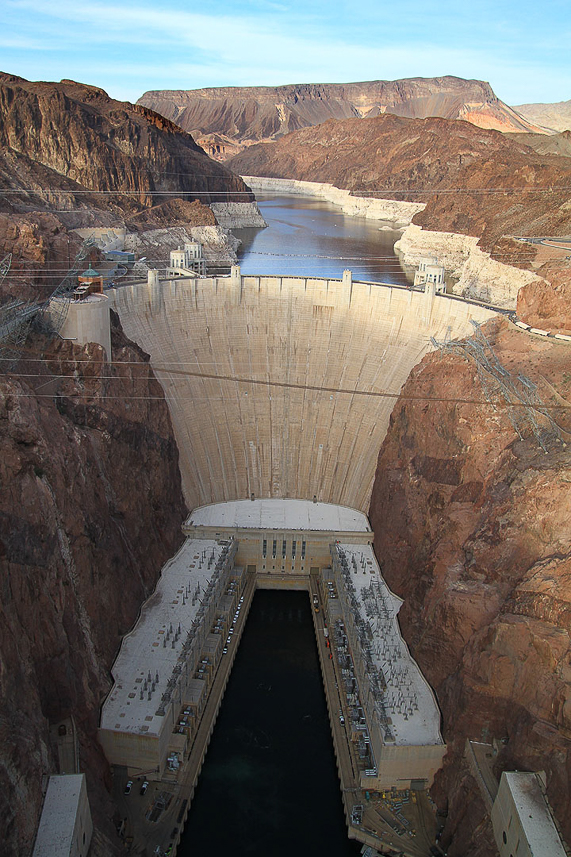 Hoover Dam from Memorial Bridge