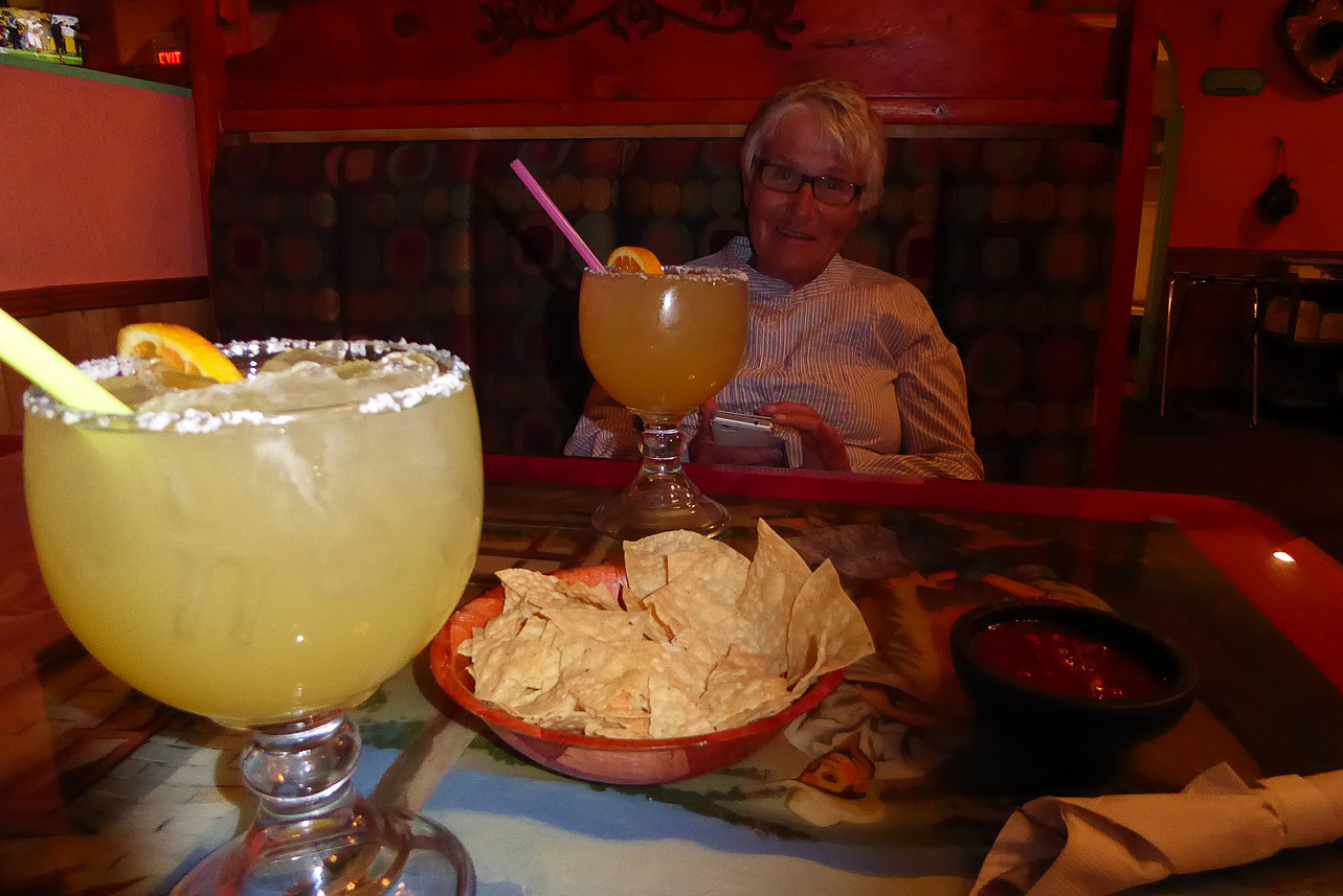 Everything (in this case Margarita drink) is bigger in US