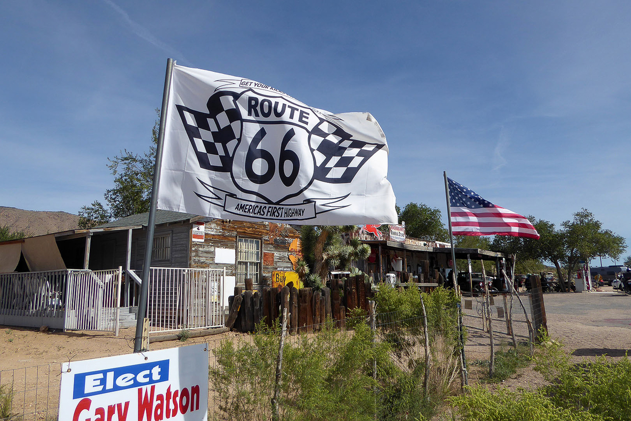 Route 66 at Hackberry