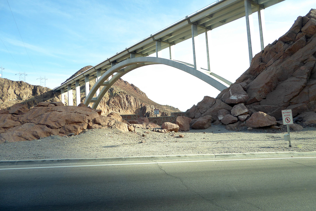 Mike O'Callgahan - Pat Tillman Memorial Bridge over Colorade River at Hoover Dam